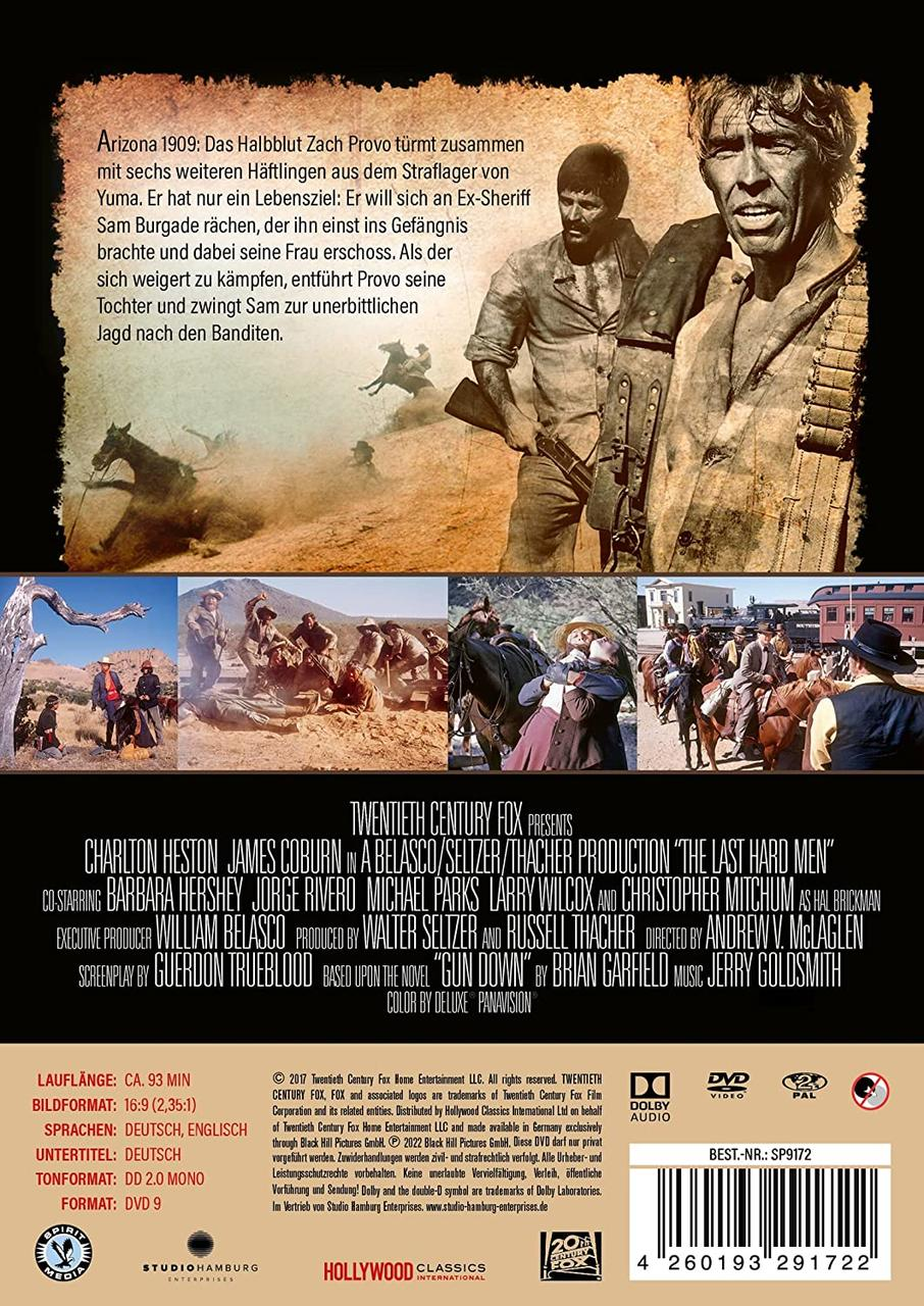 DVD-Cover für einen Western-Film mit zwei Männern in einer Wüstenszene.