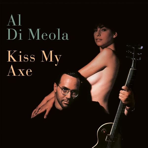 "Kiss My Axe" album borítója nővel és férfival.