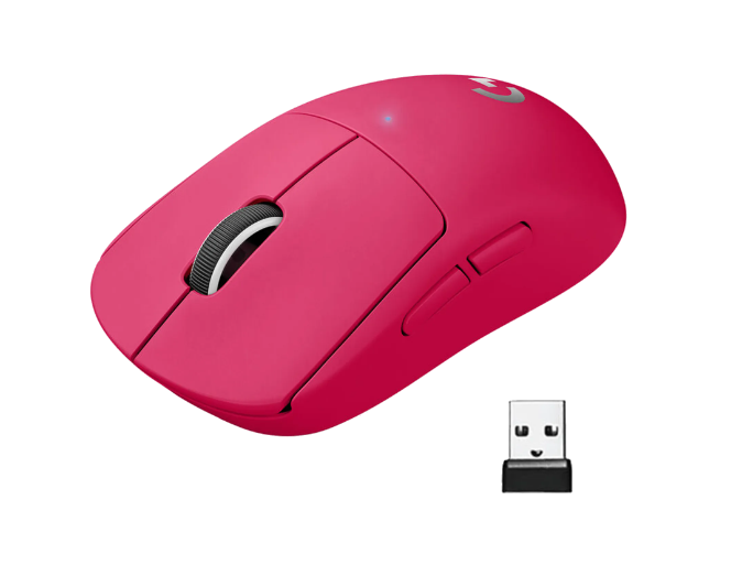 G PRO X SUPERLIGHT Ultra Hafif HERO 25600 DPI 400 IPS LIGHTSPEED Kablosuz Oyuncu Mouse - Pembe