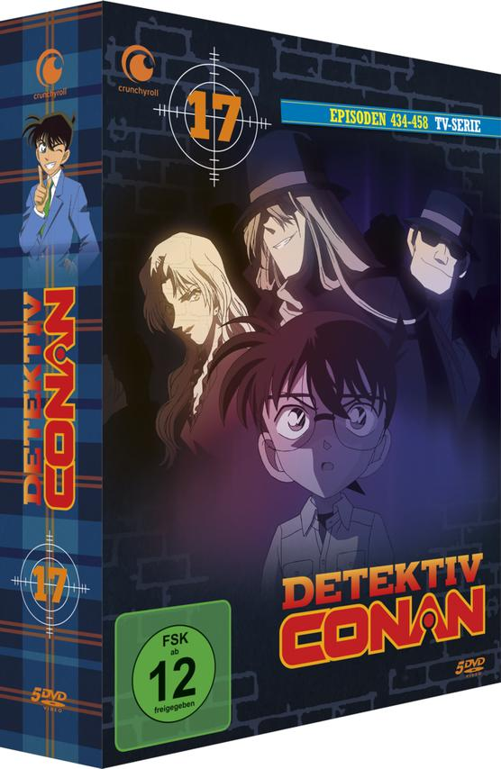 DVD-Box-Set von Detektiv Conan mit Zeichentrickfiguren.