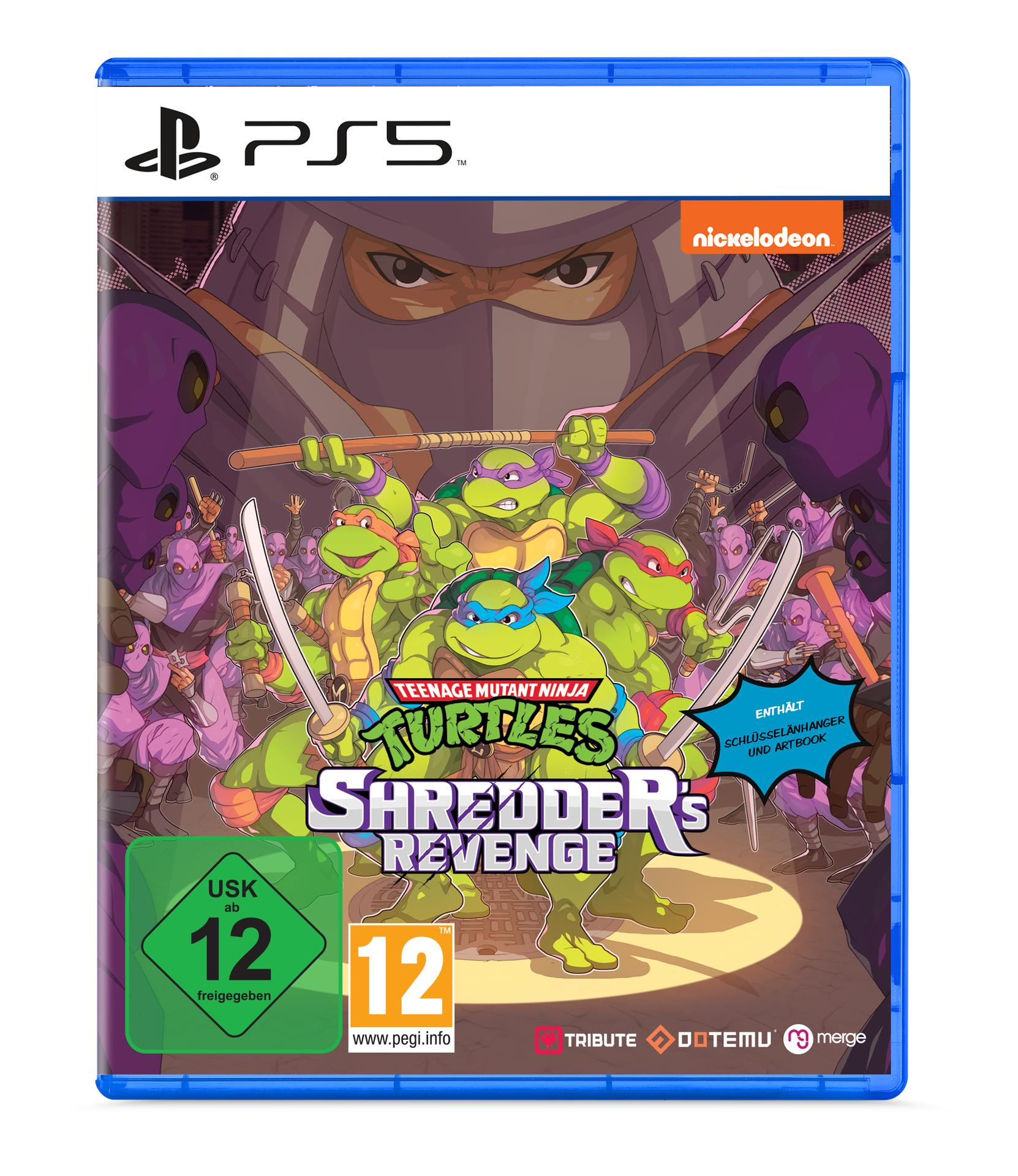 Mutant 5] Turtles: Ninja - Revenge Teenage Shredder\'s [PlayStation