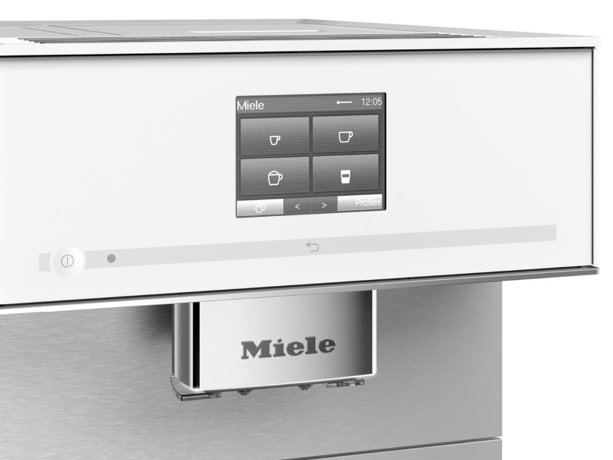 MIELE CM 7350 Kaffeevollautomat Brillantweiß