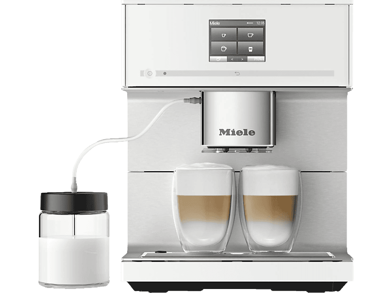 MIELE CM 7350 Kaffeevollautomat Brillantweiß