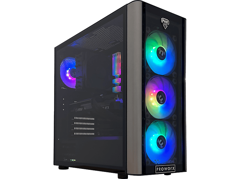 PROWORX Gaming PC PWX BF T22, i5-12600K, 32GB RAM, 1TB SSD, RTX 3070 ...