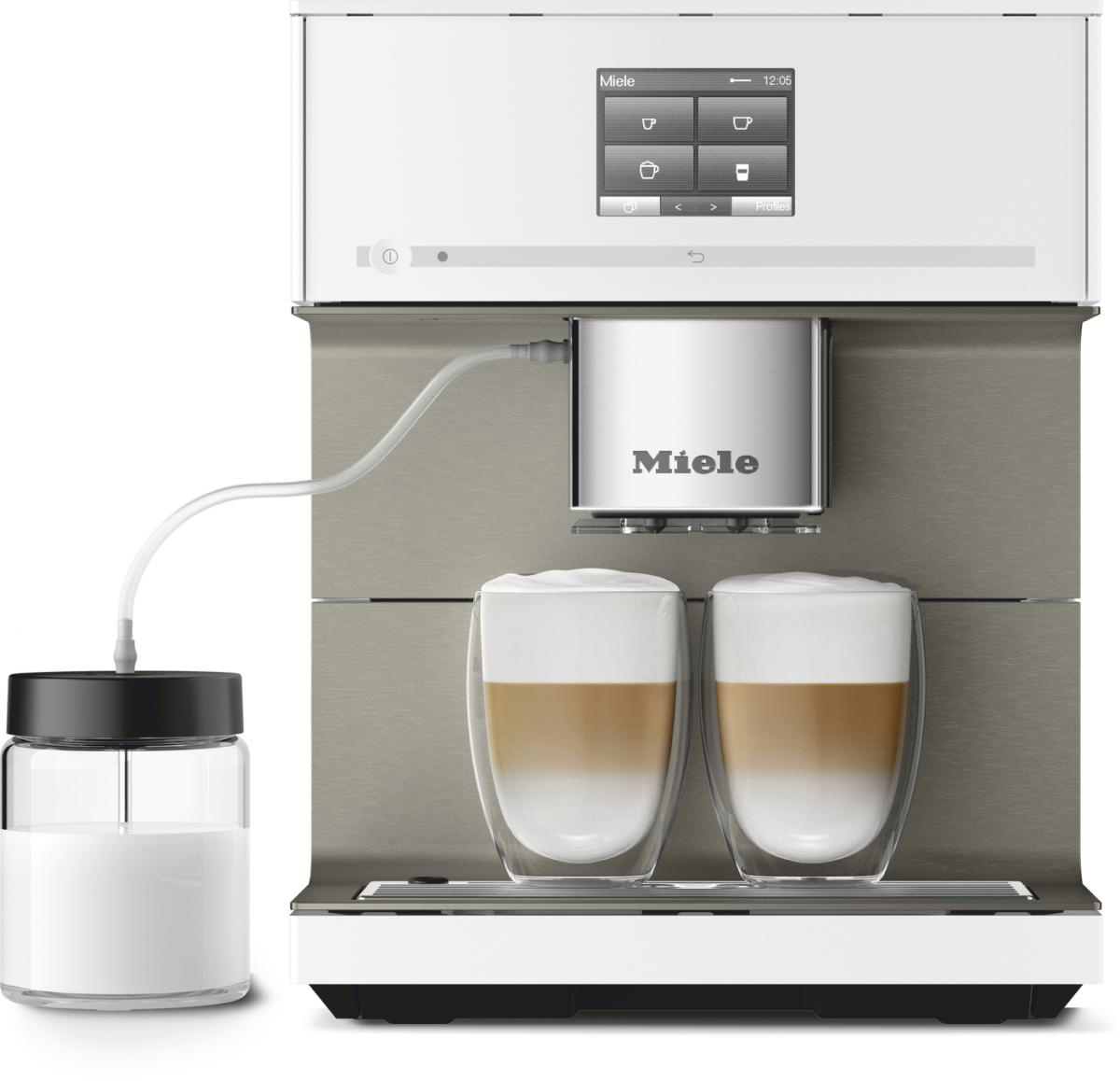 MIELE CM 7550 Kaffeevollautomat Brillantweiß