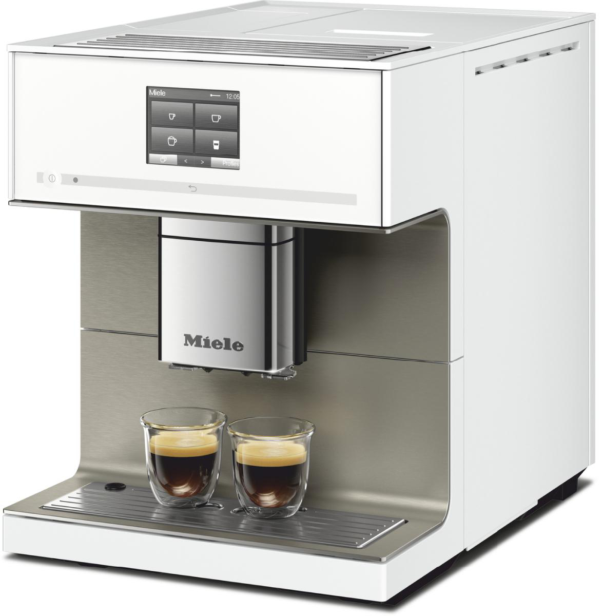 MIELE CM 7550 Kaffeevollautomat Brillantweiß