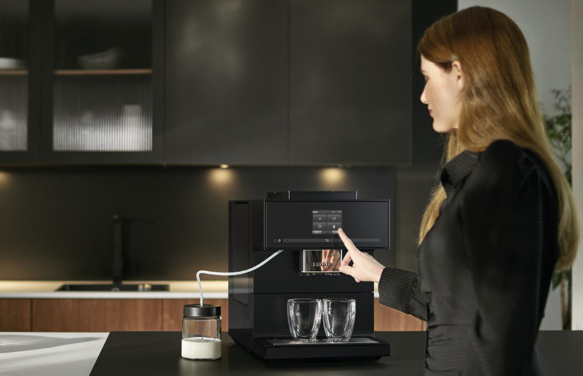 MIELE CM 7750 Kaffeevollautomat Obsidianschwarz