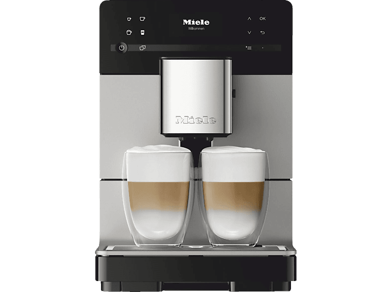 MIELE CM 5510 Silence Kaffeevollautomat AlusilberMetallic