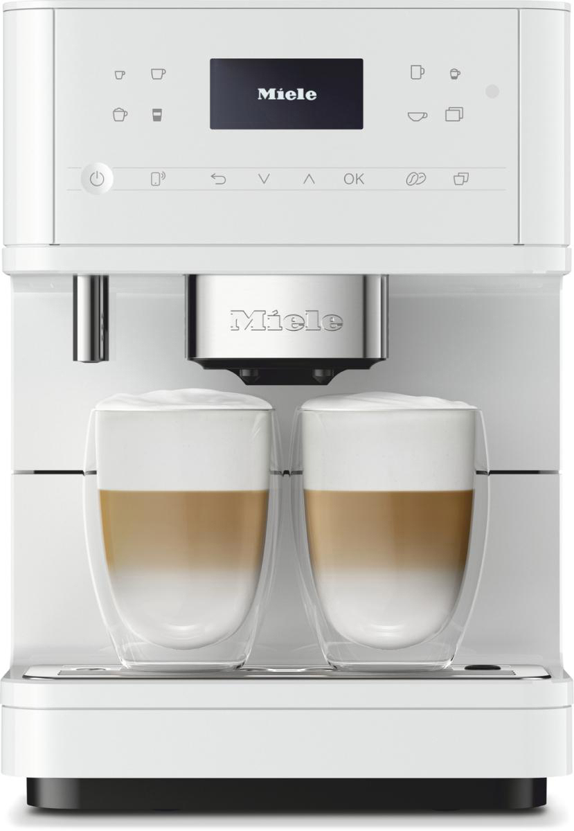 MIELE CM 6160 MilkPerfection Kaffeevollautomat Lotosweiß