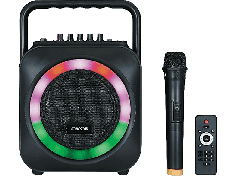 ALTAVOZ FONESTAR CON MICROFONO CRANEAL PORTATIL - Hipermusic