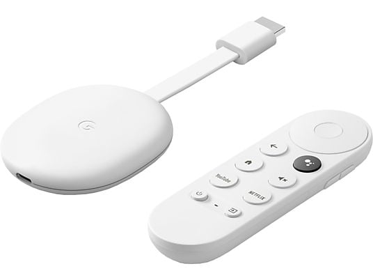 GOOGLE Chromecast 4K met Google TV Wit