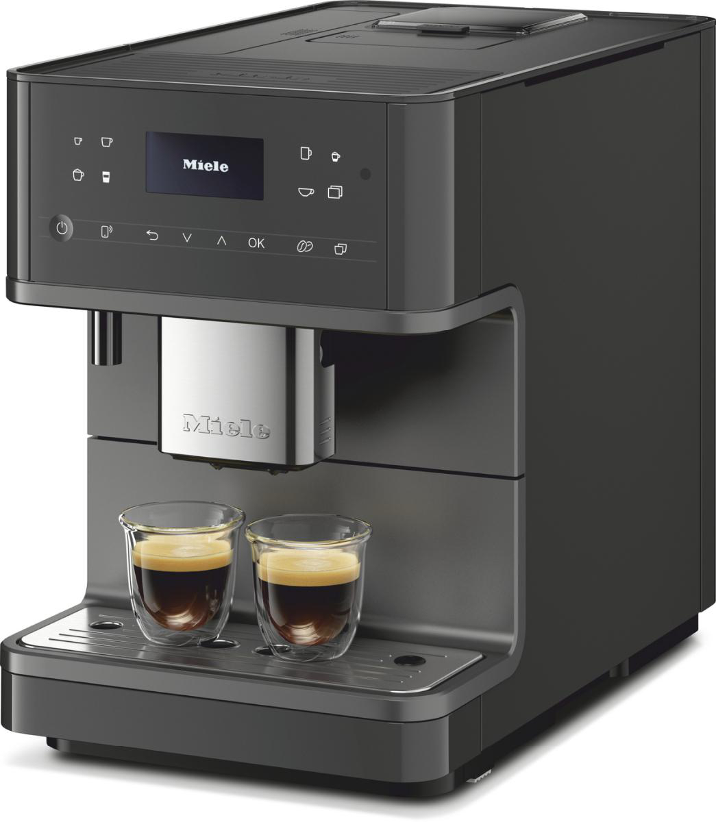 MIELE CM 6560 MilkPerfection Kaffeevollautomat Graphitgrau PearlFinish