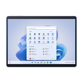 Convertible 2 en 1 - Microsoft Surface Pro 9, 13" 2K QHD+, Intel® Evo™ Core™ i5-1235U, 8 GB RAM, 256 GB SSD, W11 Home, Saphire