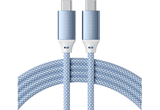 SATECHI ST-TCC2MB - Cavo da USB-C a USB-C (Blu)