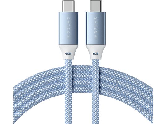 SATECHI ST-TCC2MB - USB-C zu USB-C Kabel (Blau)