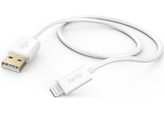 HAMA 201581 USB-kabel USB-A naar Lightning 1.5m Wit