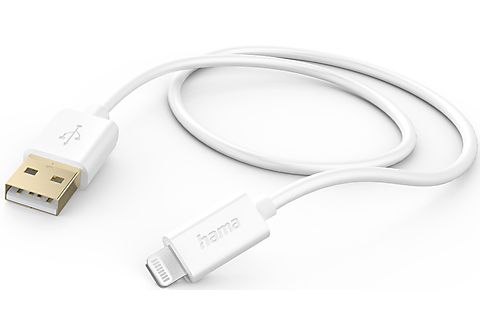 HAMA 201581 USB-kabel USB-A naar Lightning 1.5m Wit