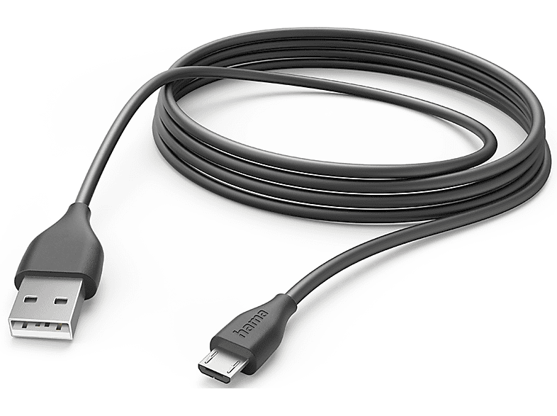 Toelating Onderhoud vijandigheid HAMA 201588 USB-kabel USB-A naar micro-USB 3m Zwart kopen? | MediaMarkt