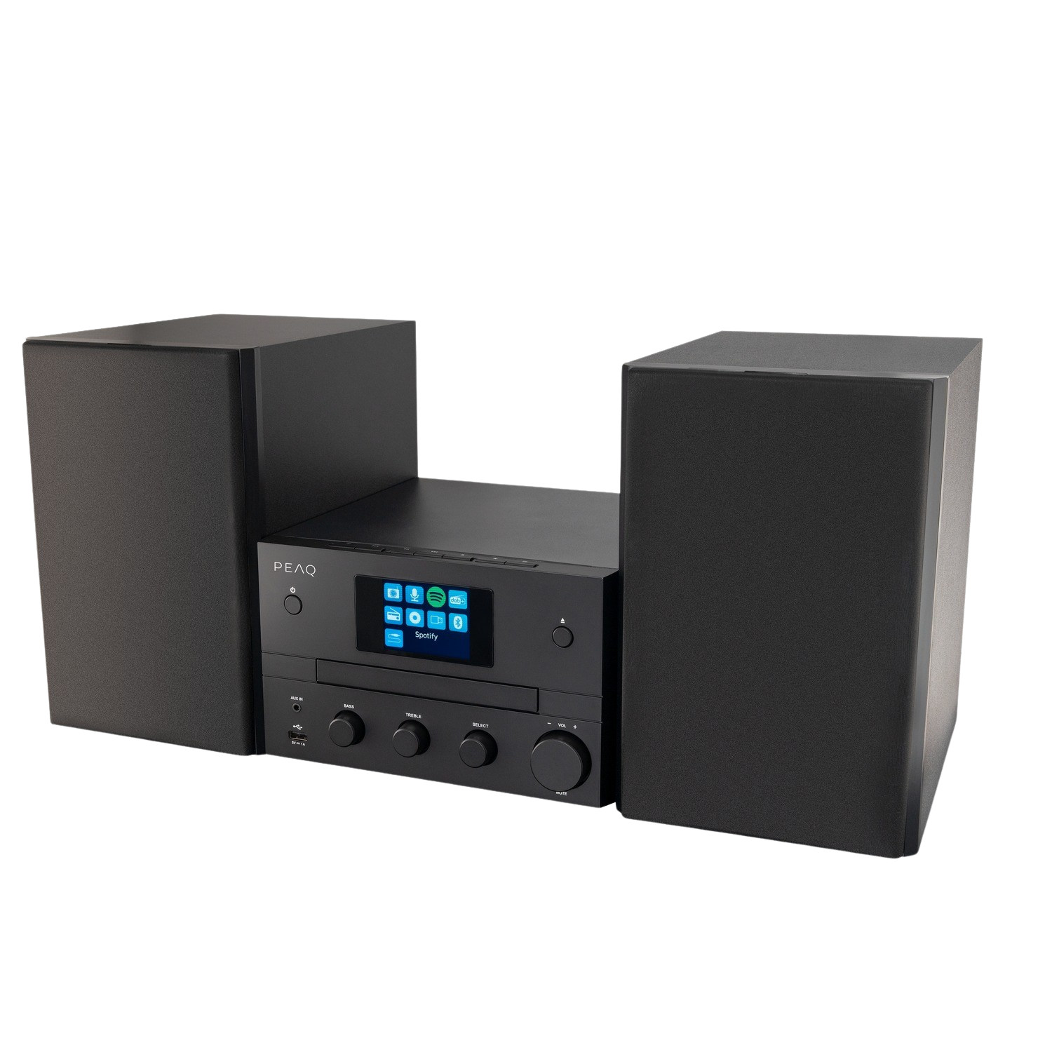 Peaq Pms 400 Hifisysteem Zwart