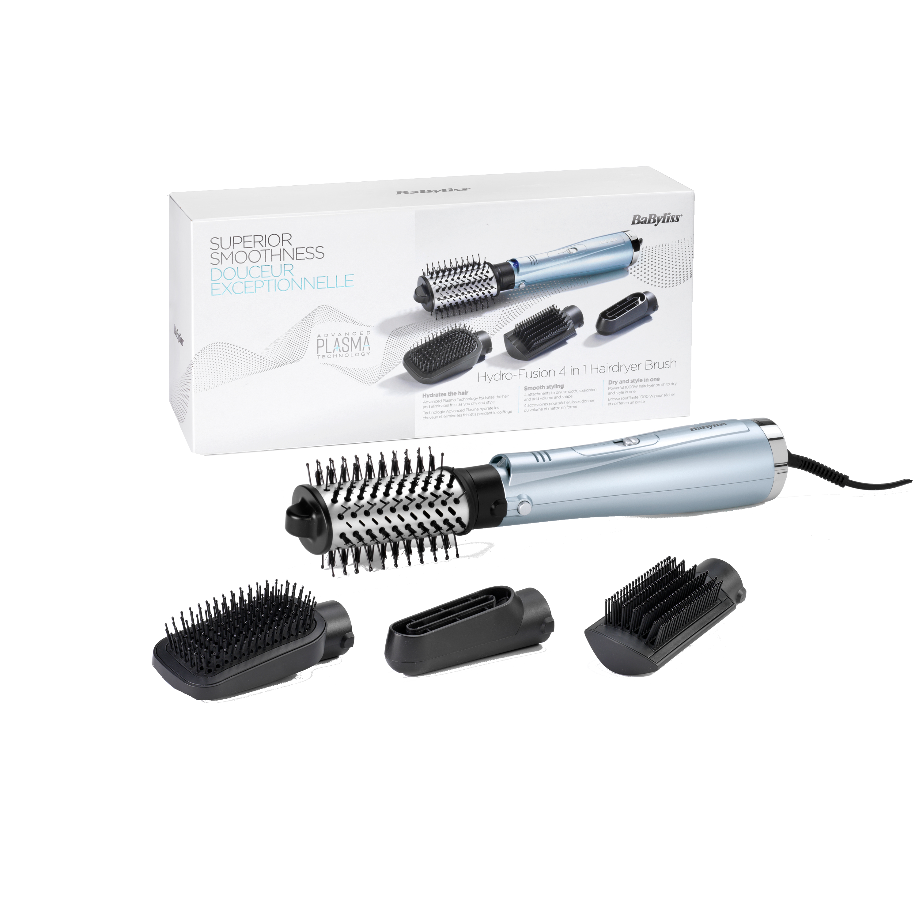 TOP Air-Styler, Hairstyler Föhnbürste Fönbürste Warmluftbürste Lockenstab. 35073