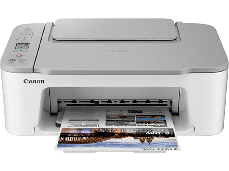 Egipto voltereta Considerar Impresora multifunción | Canon TS3451, Blanco/Negro y Color, 4800 x 1200  DPI, 7 ppm, Con escáner, Blanco