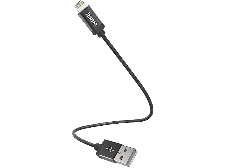 Hama 201578 Laadkabel Usb-a Naar Lightning 0.2m Zwart