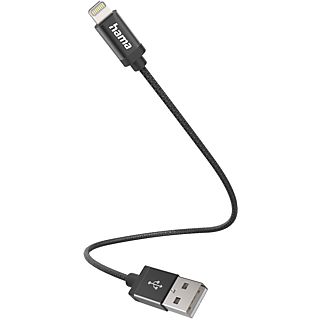 HAMA 201578 Laadkabel USB-A naar Lightning 0.2m Zwart