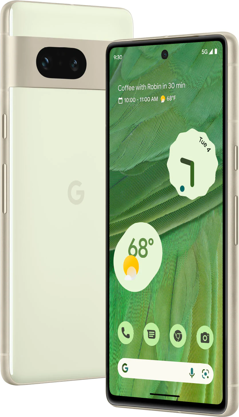 GOOGLE Pixel 7 - Smartphone (6.3 ", 128 GB, Lemongrass)