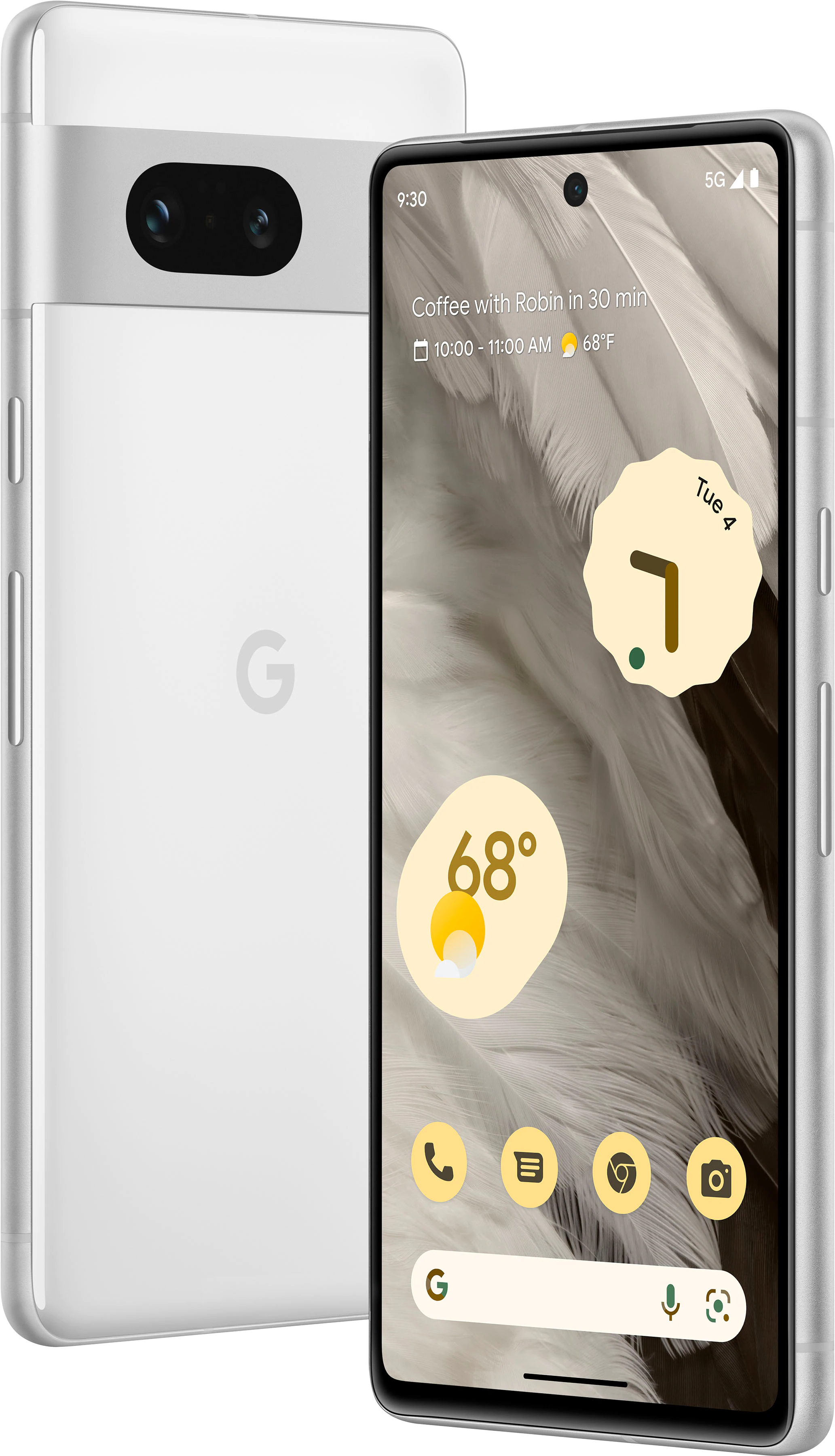 GOOGLE Pixel 7 - Smartphone (6.3 ", 128 GB, Snow)