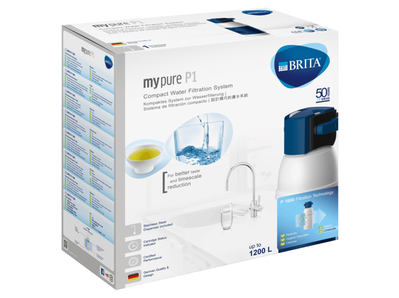 BRITA mypure P1 – Système compact de filtration