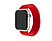 FIXED FIXENST-436-L-RD Nylon szíj Apple Watch-hoz 38/40mm, L méret, piros