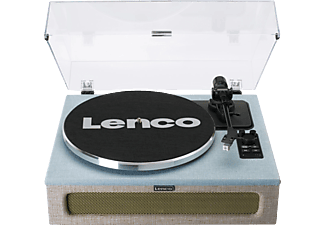 LENCO LS-440BUBG - Plattenspieler (Blau/Beige)