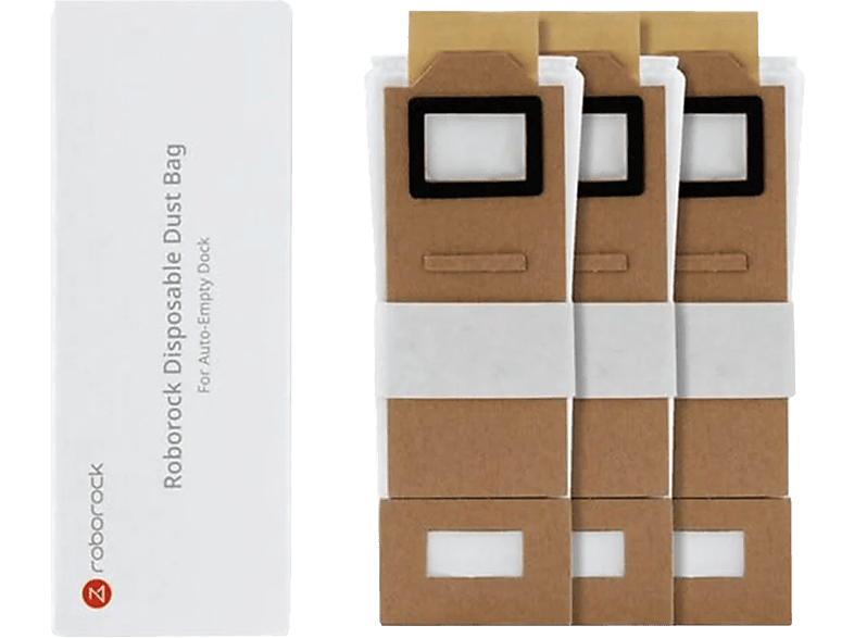 ROBOROCK R100024-01 - Staubbeutel 6er Pack. Weiss