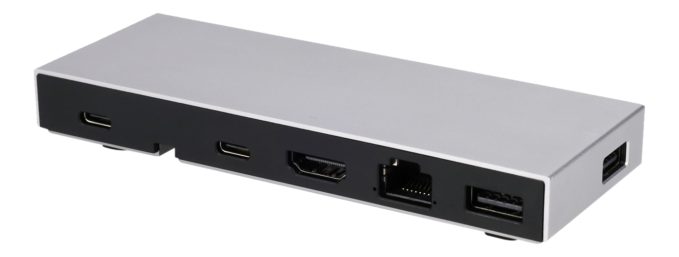 LMP LMP-24879 Compact Dock 2 - USB-C Dock (Argent)