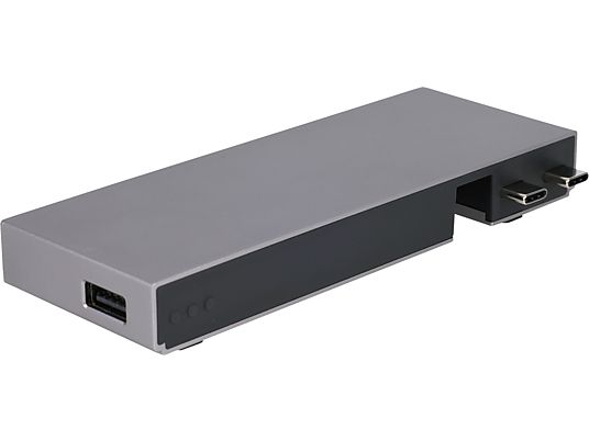 LMP LMP-24418 Compact Dock 2 - Dock USB-C (Grigio siderale)