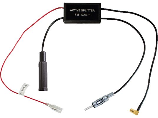 RTA 203.010P-0 - Antennensignal-Verteiler (Schwarz)