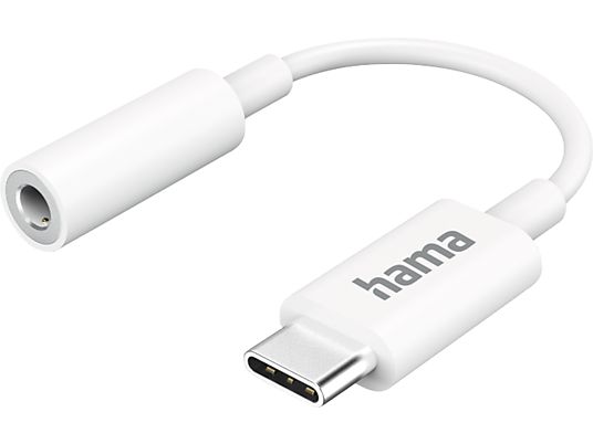HAMA 00201524 - Aux-Adapter (Weiss)
