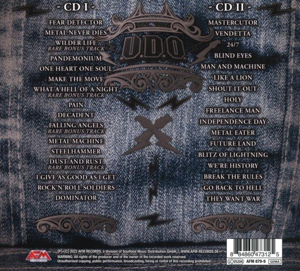 Udo - The Legacy (2CD Digipak)  - (CD)