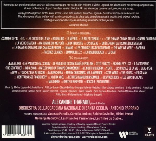 CD album dalok listájával és stáblistával. A háttér fehér. A borítón szöveg látható.