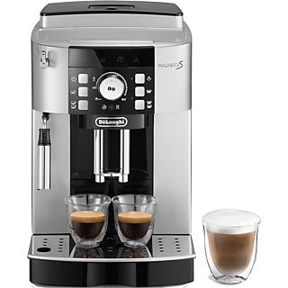 DE LONGHI ECAM 21.117 SB Magnifica S Kaffeevollautomat (Silber, Extra leises Kegelmahlwerk,, 15 bar, Dampfdüse)