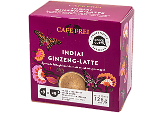 CAFE FREI Indiai Ginzeng Latte, Dolce Gusto kompatibilis kávékapszula, 9db