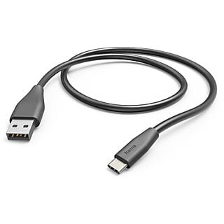 HAMA 201595 USB-kabel USB-A naar USB-C 1.5m Zwart