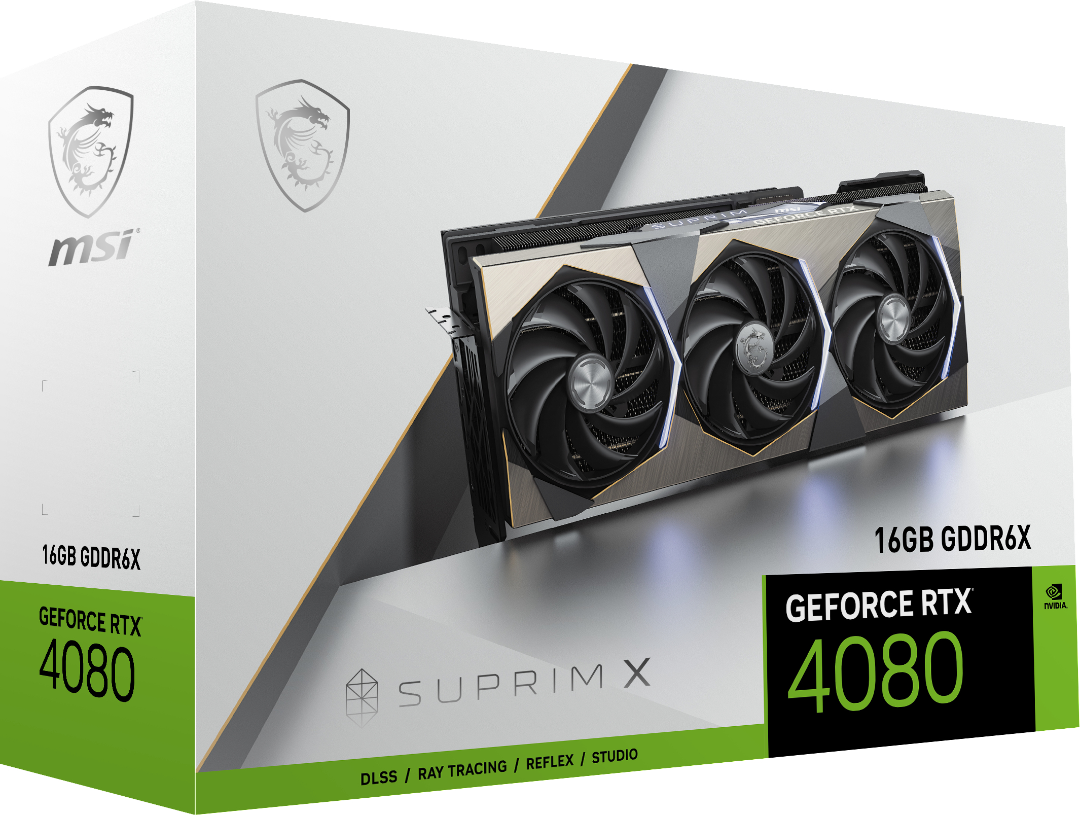 MSI RTX 4080 16GB SUPRIM X (V511-004R) (NVIDIA, Grafikkarte)