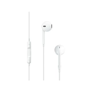 APPLE EarPods, Auriculares de botón, Cable, Conexión Jack 3.5 mm, Micrófono, Blanco