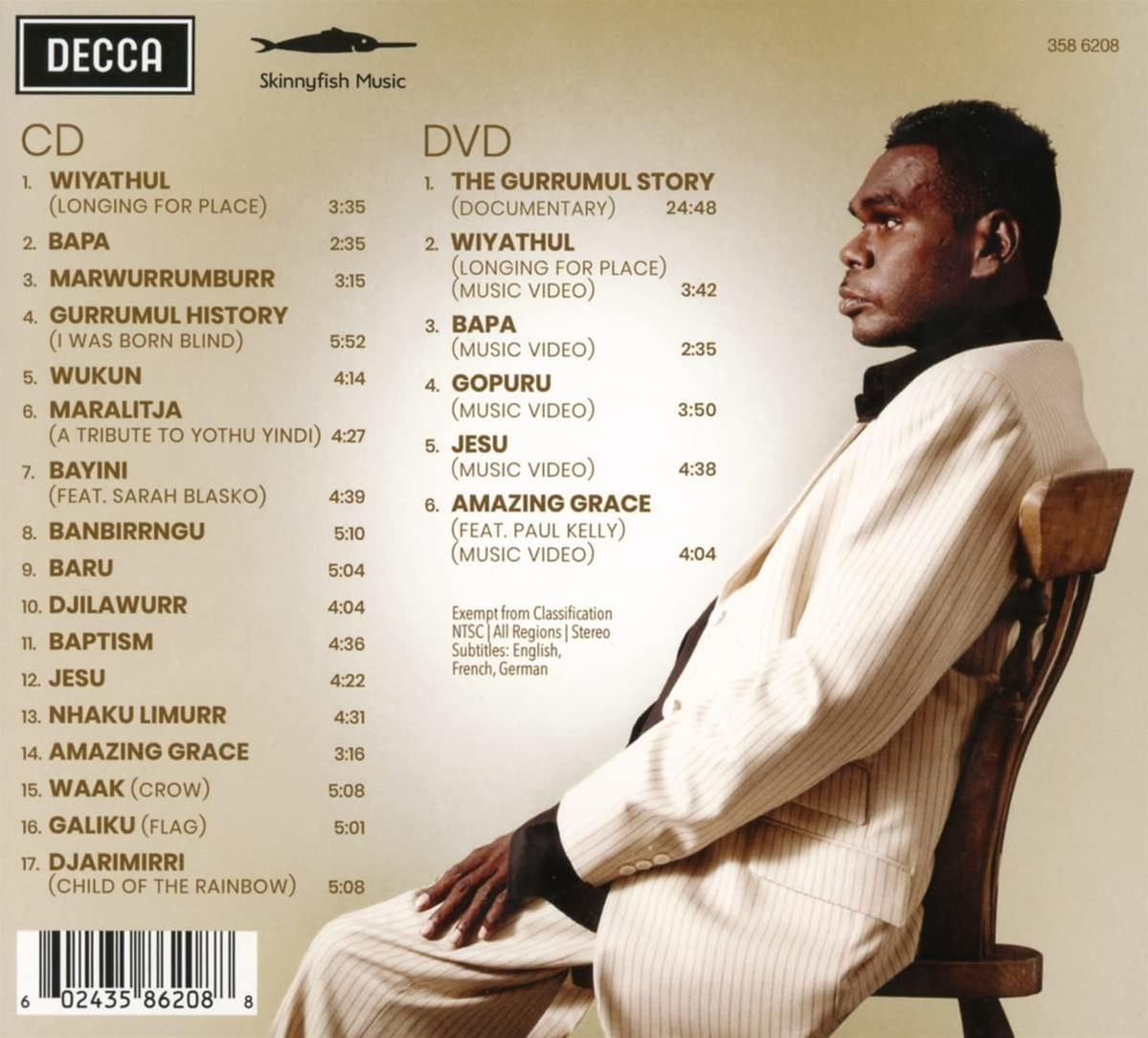 Gurrumul - The Gurrumul Story (Ltd. Edition)  - (CD + DVD Video)
