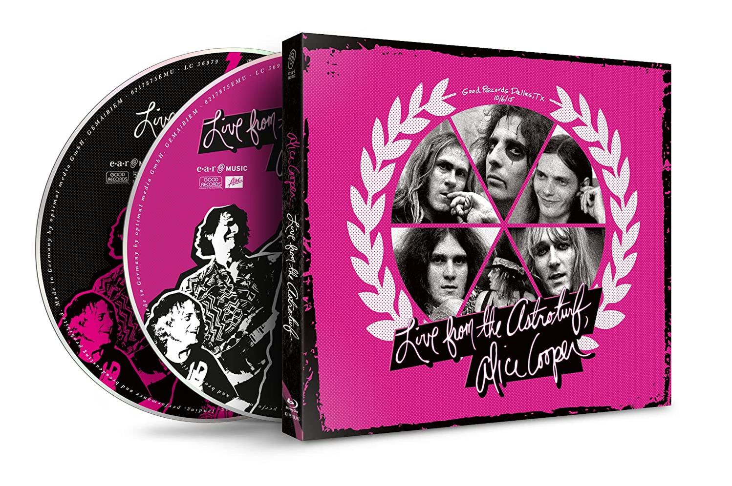 Alice Cooper - Live From The Astroturf (Ltd.CD+BD Digipak)  - (CD + Blu-ray Disc)