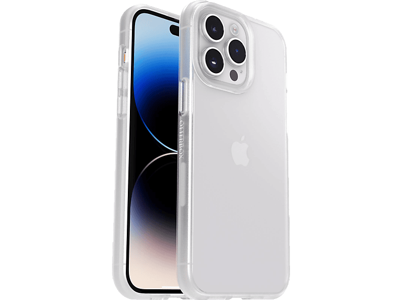OTTERBOX React, Backcover, Apple, Max, 14 Pro Transparent iPhone