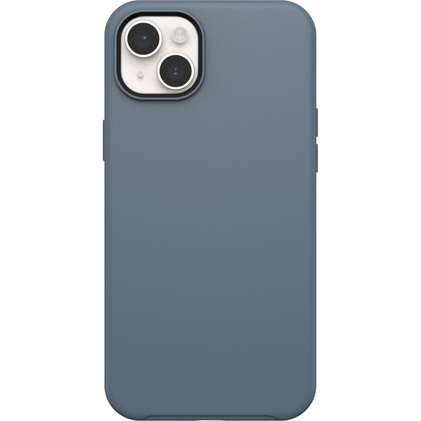 OTTERBOX Symmetry+, Apple, 14 Plus, Backcover, Blau iPhone