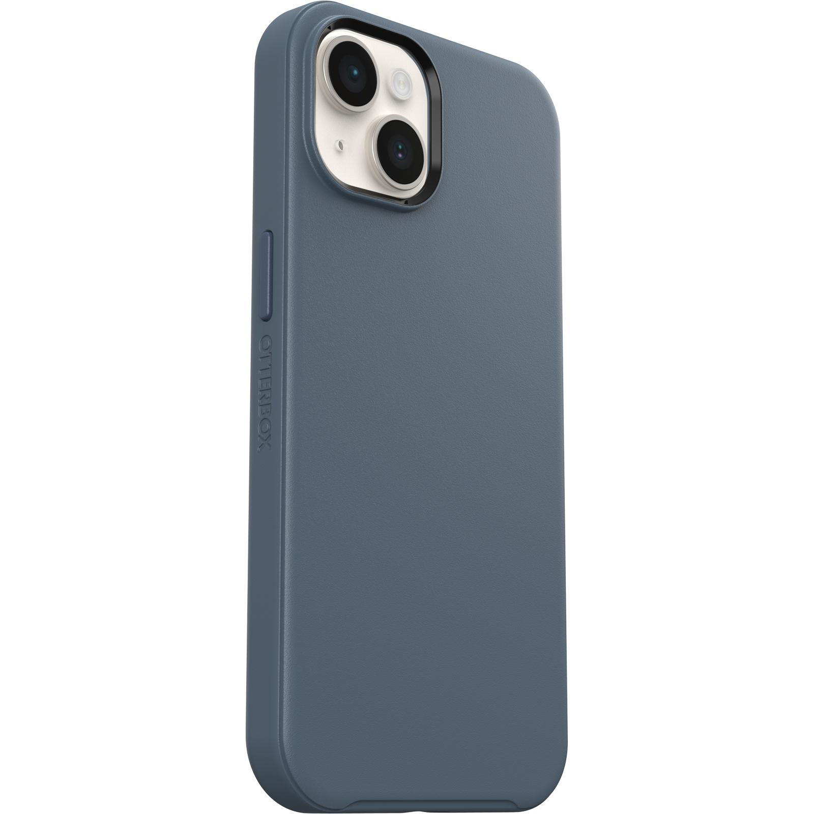OTTERBOX Symmetry+, Backcover, Apple, iPhone 14, Blau