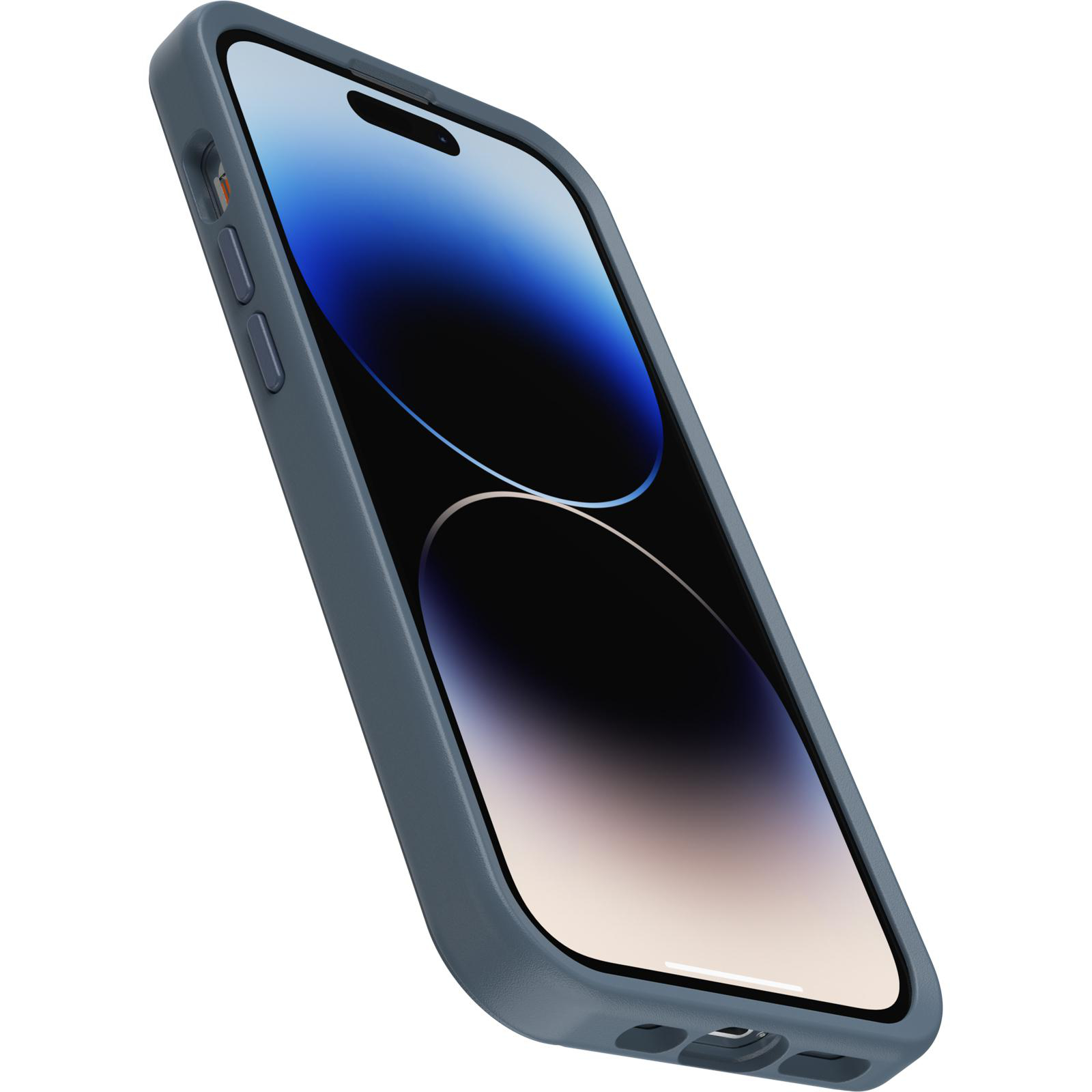 OTTERBOX Symmetry+, Backcover, Apple, iPhone 14 Pro, Blau